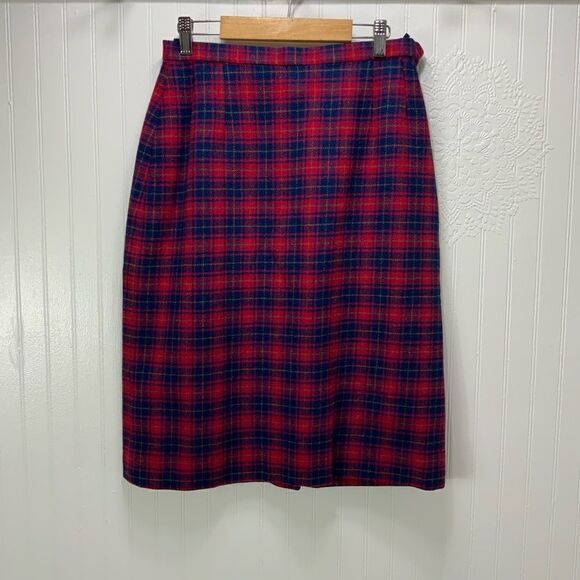 Vintage Pendleton Virgin Wool skirt - Picture 1 of 5